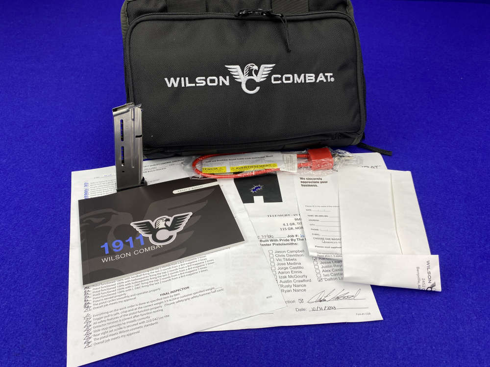Wilson Combat ACP 9mm Black 4" *HIGH PERFORMANCE AMERICAN COMBAT PISTOL*-img-35