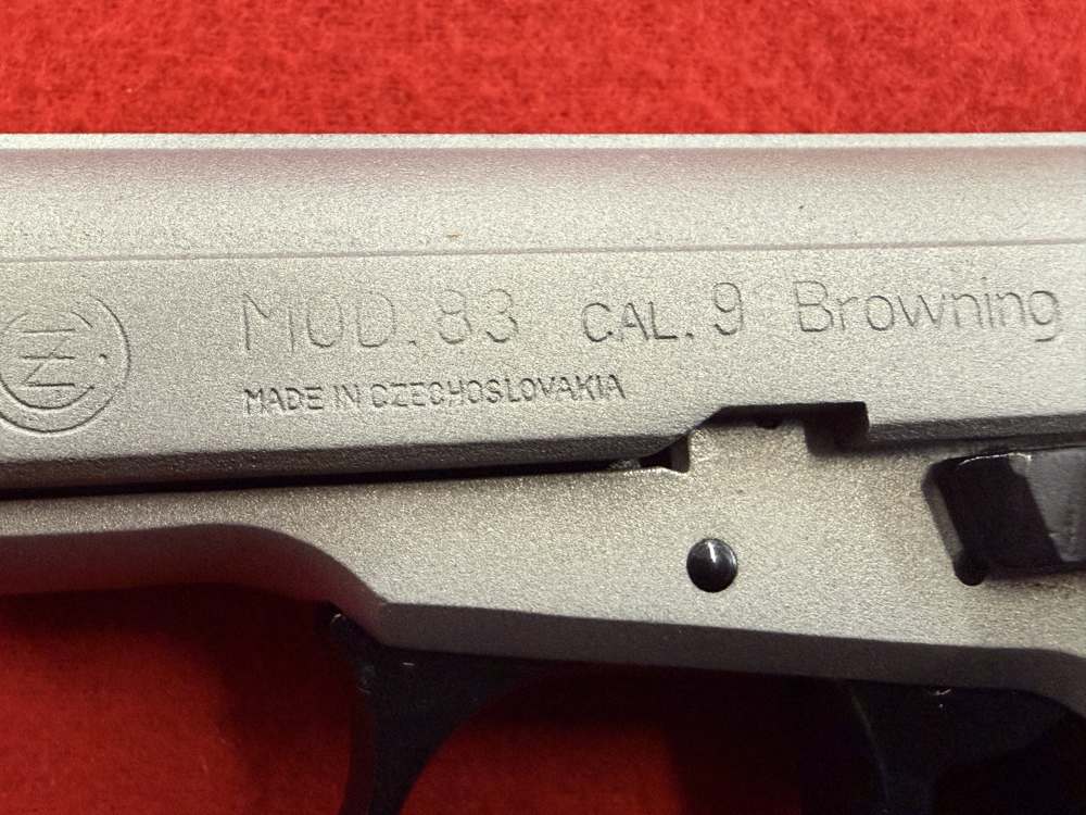 CZ 83 .380ACP CZ83 .380 Nickel Czechoslovakia -img-18