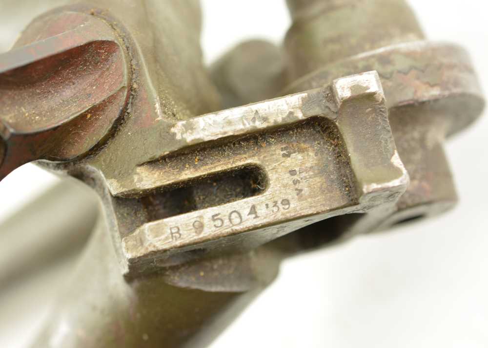 Original WW2 BREN Gun Tripod Mount-img-4