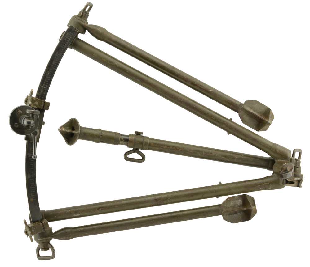Original WW2 BREN Gun Tripod Mount-img-0