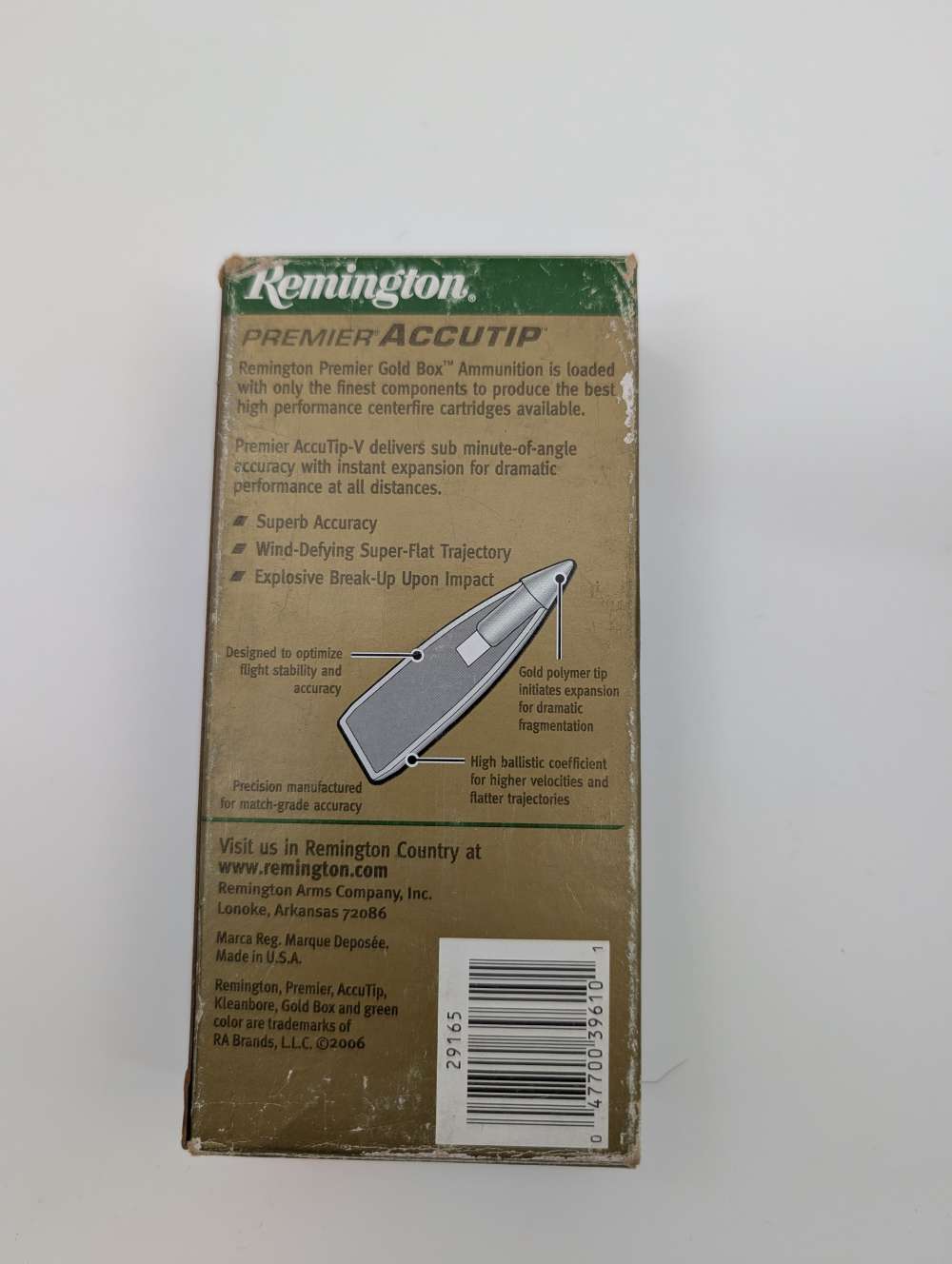 REMINGTON PREMIER ACCUTIP-V .17 REMINGTON FIREBALL-img-3