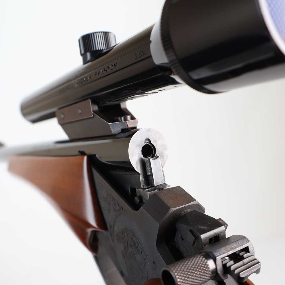Thompson Center Contender Engraved Blued/Wood 14" 22LR & 10" 22 Hornet Set!-img-28