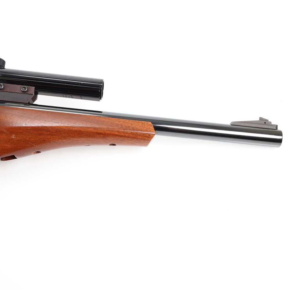 Thompson Center Contender Engraved Blued/Wood 14" 22LR & 10" 22 Hornet Set!-img-7