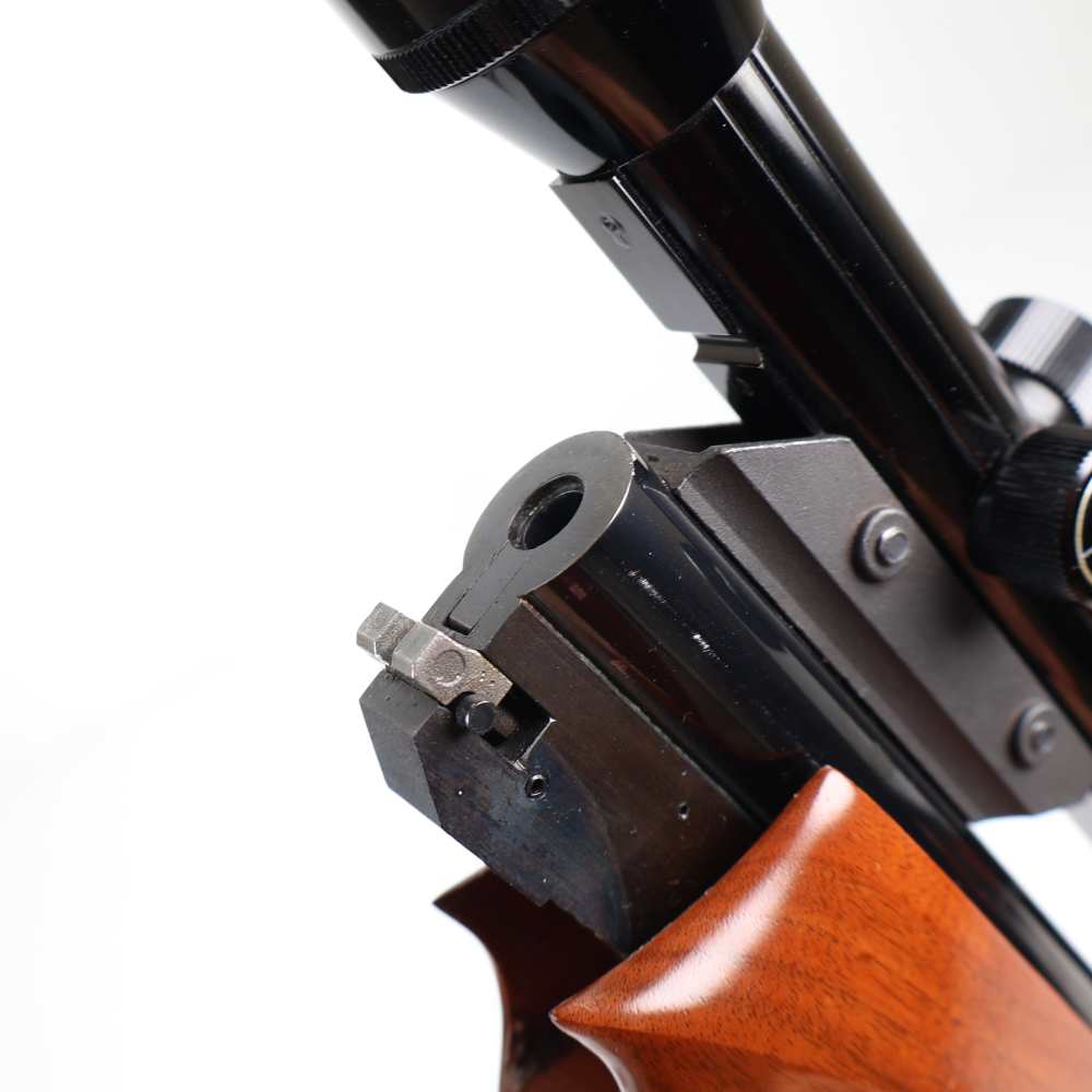 Thompson Center Contender Engraved Blued/Wood 14" 22LR & 10" 22 Hornet Set!-img-43