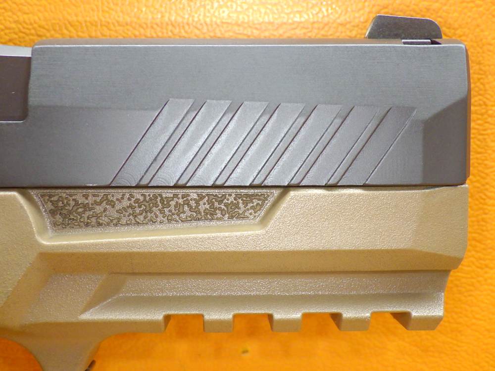 SIG Sauer P320C 9mm 3.9" Bbl Fac. Case Polymer80 Grip Module 2 Mags 10+1-img-12