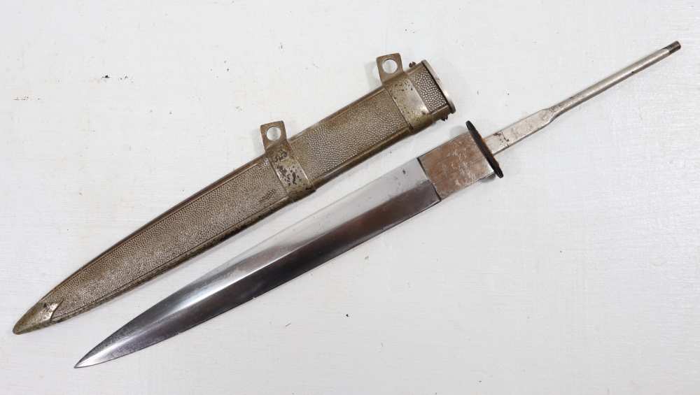 ORG WWII GERMAN RED CROSS DRK M1938 LEADER'S DAGGER W/ SCABBARD-img-0