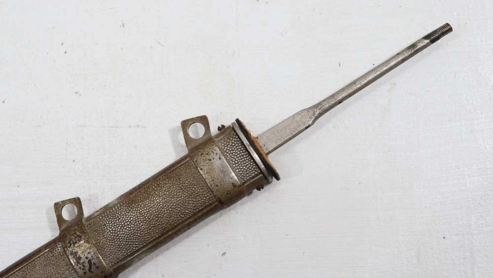 ORG WWII GERMAN RED CROSS DRK M1938 LEADER'S DAGGER W/ SCABBARD-img-21