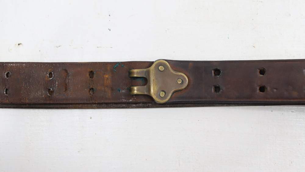 ORG WWII U.S. M1907 LEATHER SLING M1 GARAND/1917/1903-img-11
