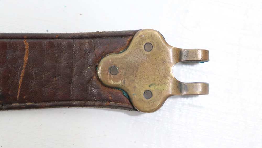 ORG WWII U.S. M1907 LEATHER SLING M1 GARAND/1917/1903-img-16