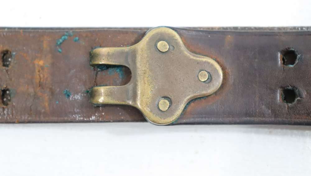 ORG WWII U.S. M1907 LEATHER SLING M1 GARAND/1917/1903-img-14