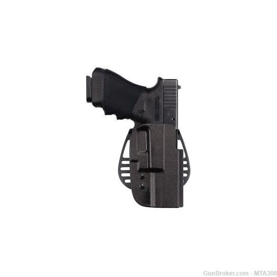 Uncle Mikes Black Kydex Paddle/Belt CCW Holster Sig Sauer 220/226 - RH-img-0