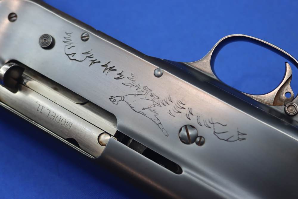 Remington Model 11 Semi Auto Shotgun 12GA 2-Barrel Set 24" & 26" Engraved-img-37