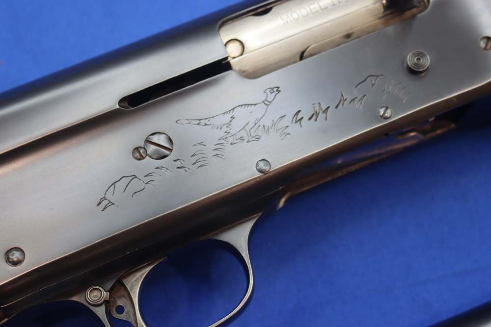 Remington Model 11 Semi Auto Shotgun 12GA 2-Barrel Set 24" & 26" Engraved-img-10