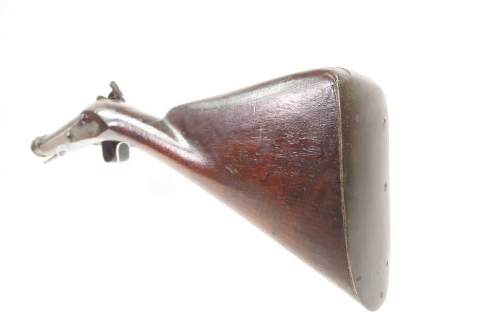DESIRABLE 1700s Antique KETLAND & Co. Brass Barrel FLINTLOCK BLUNDERBUSS-img-18