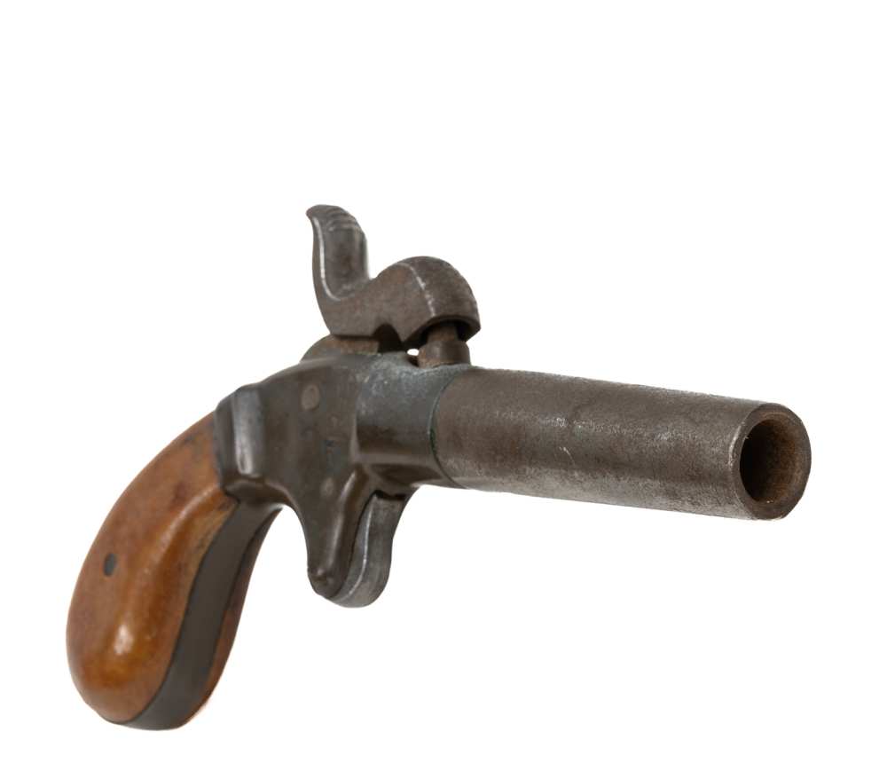 Penny Auction Antique A.S.T. Co Hero .34 Cal Percussion Derringer - No FFL-img-3