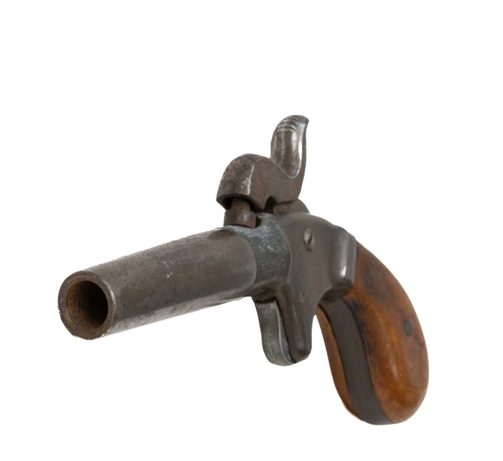 Penny Auction Antique A.S.T. Co Hero .34 Cal Percussion Derringer - No FFL-img-2