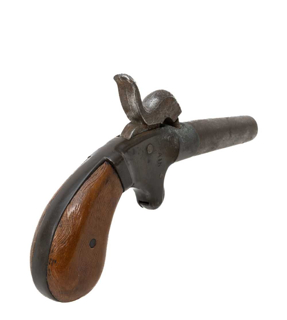 Penny Auction Antique A.S.T. Co Hero .34 Cal Percussion Derringer - No FFL-img-5