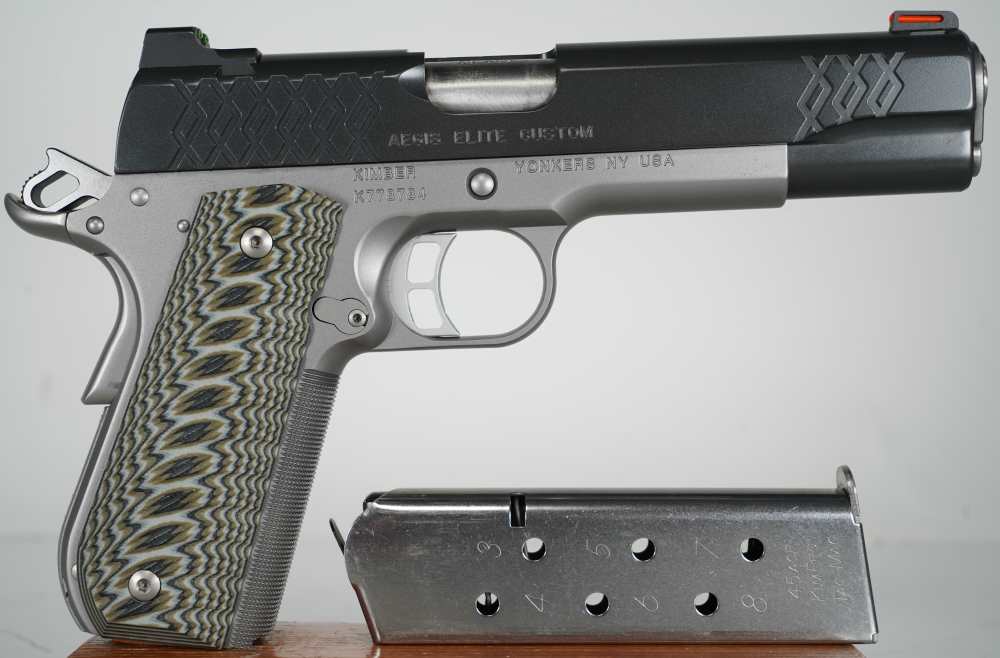Kimber Aegis Elite Custom 45 acp with box 1911 *USED*-img-11