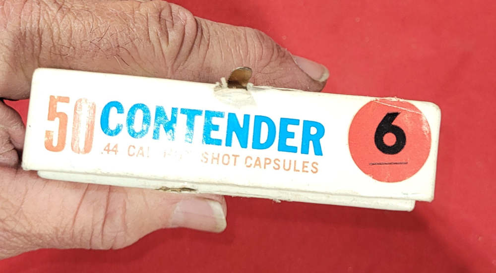 Thompson Center box of 50 44 caliber hot shot capsules #6 shot-img-3