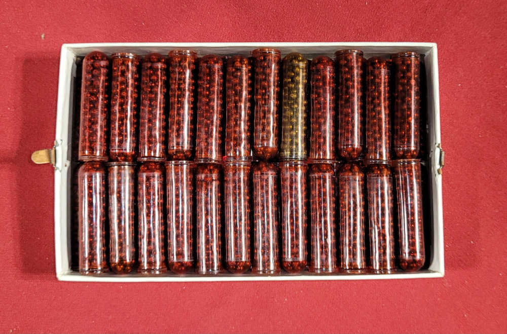 Thompson Center box of 50 44 caliber hot shot capsules #6 shot-img-2