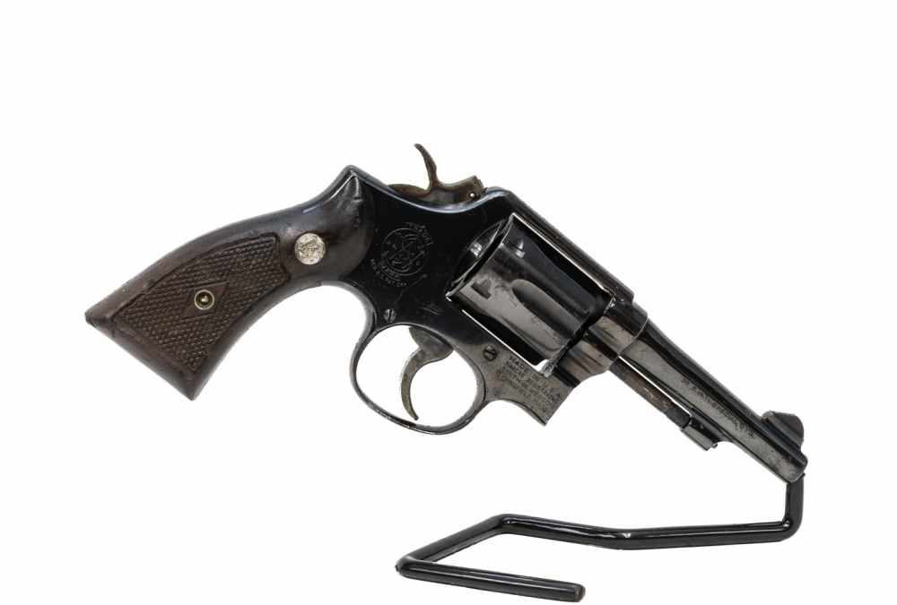 Smith & Wesson S&W 10-5 38spl 4" 6 Shot Square Butt-img-0