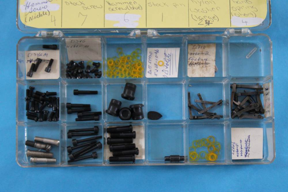 COLT PEACEMAKER .22 / NEW FRONTIER .22 FACTORY PARTS LOT – 159 PIECES-img-0