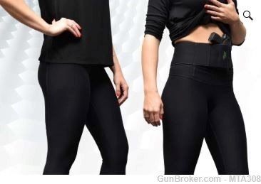 STICKY HOLSTERS BELLY BAND - BB-MD - MEDIUM - AMBIDEXTROUS-img-1