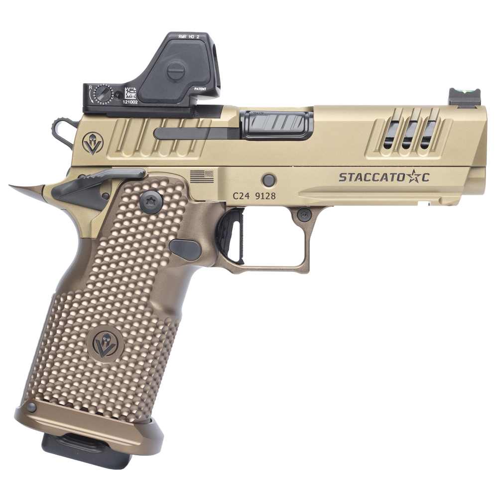 Vulcan Machine Works Staccato-C X-Series - 4" Ported Bbl (9mm) RMR HD - FDE-img-1