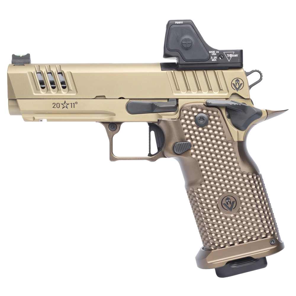 Vulcan Machine Works Staccato-C X-Series - 4" Ported Bbl (9mm) RMR HD - FDE-img-0
