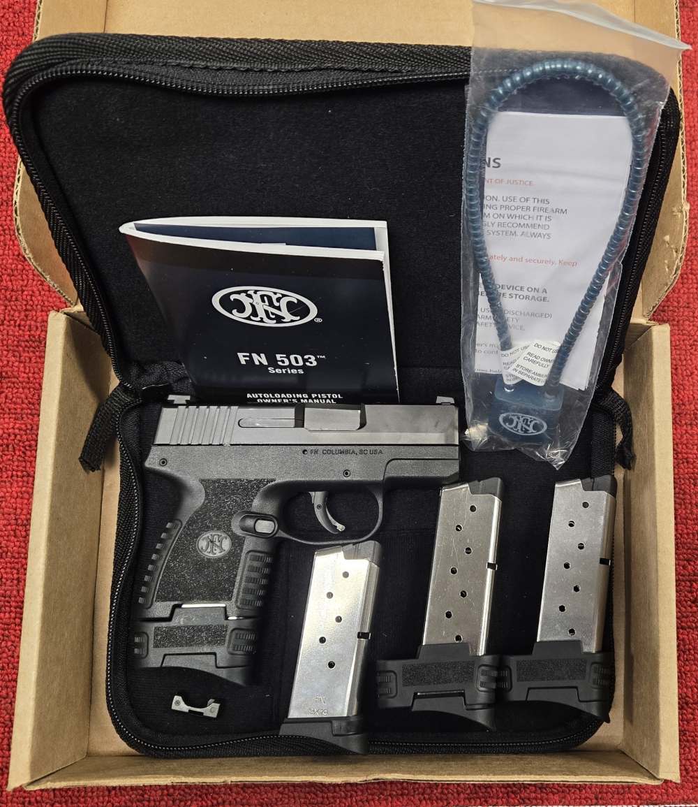 FN 503 9mm Luger 3" 8rd 2603LM51110SU-img-0