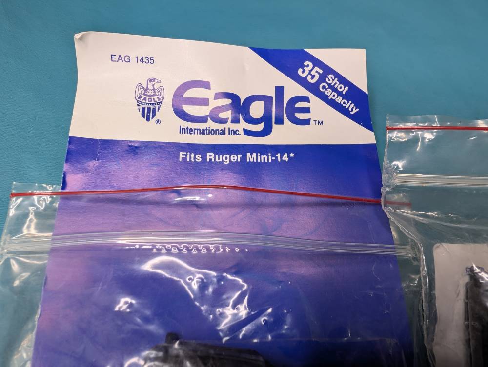 FOUR Eagle 35 rd Ruger Mini 14 Magazines NEW IN PACKAGE-img-1