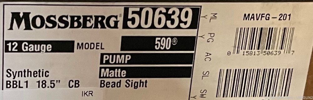 MOSSBERG 590 Shockwave CA APPROVED 50639 015813506397-img-3
