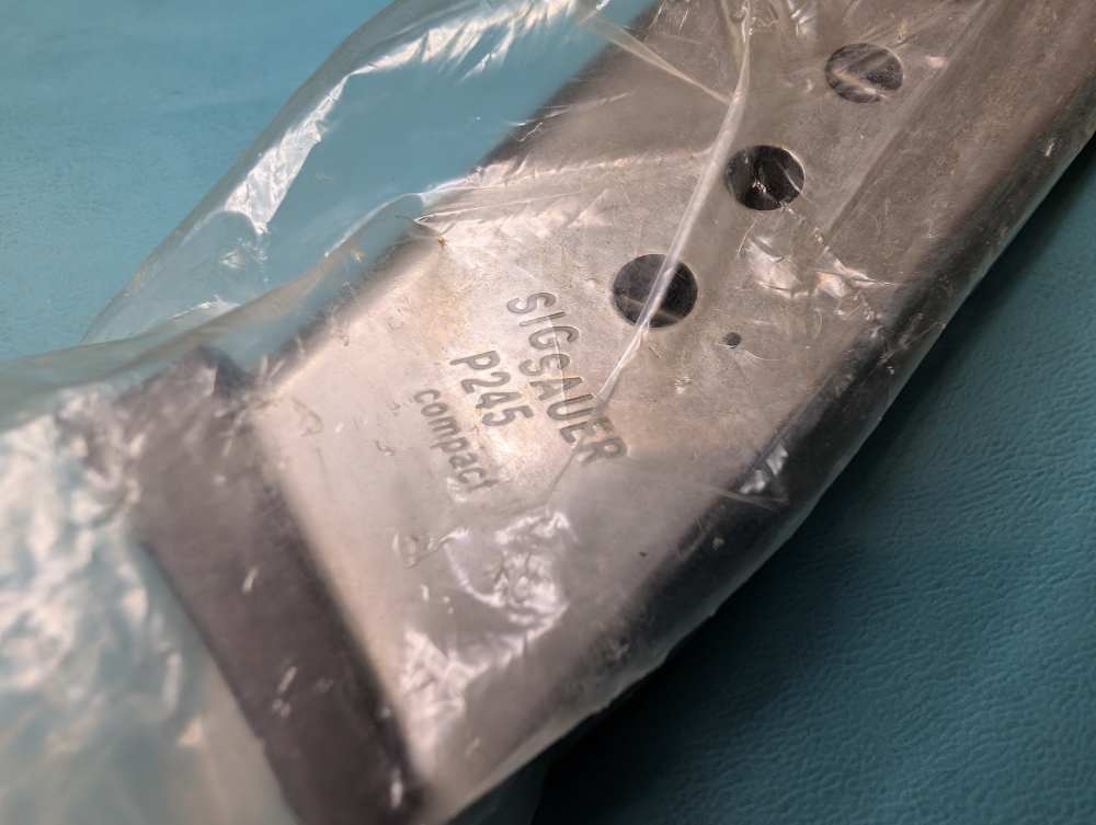 Factory SIG P245 Compact Stainless 45 ACP 6 rd Magazine NEW-img-1