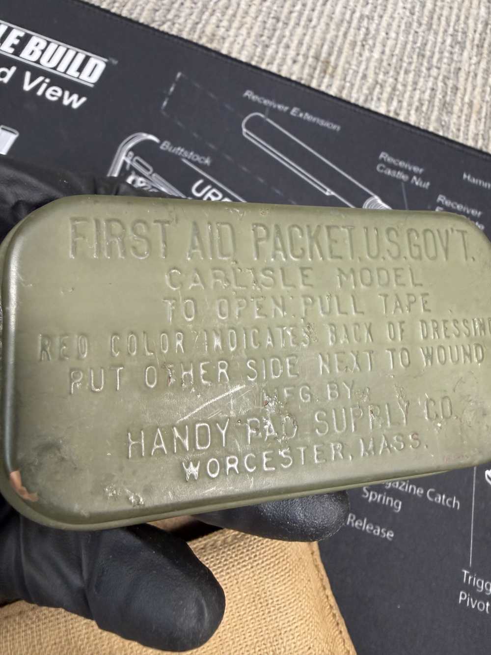 The Whole USGI Grouping ALL Go! M1 Garand Grenade  Sights Cleaning Kit -img-43