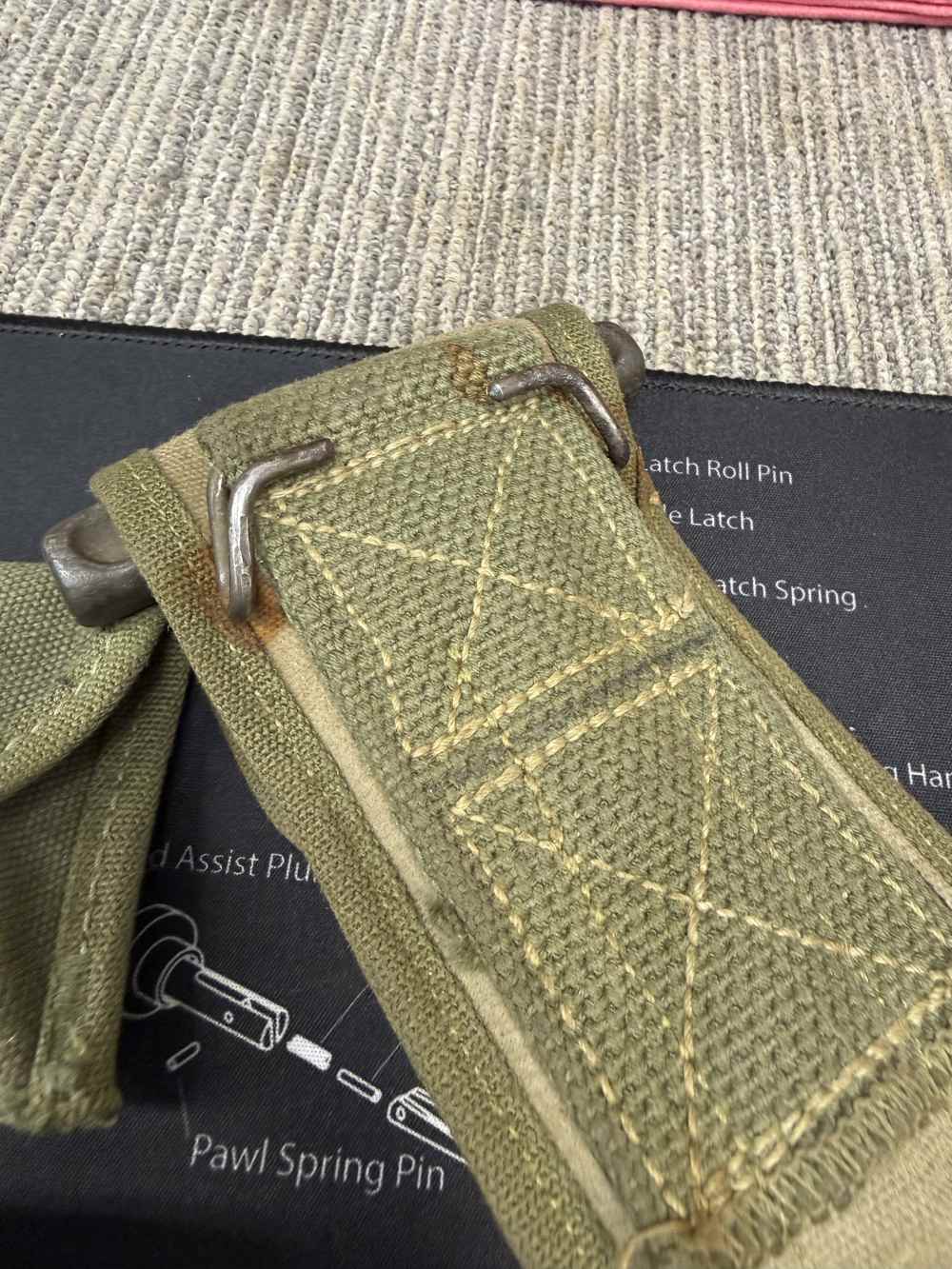 The Whole USGI Grouping ALL Go! M1 Garand Grenade  Sights Cleaning Kit -img-8