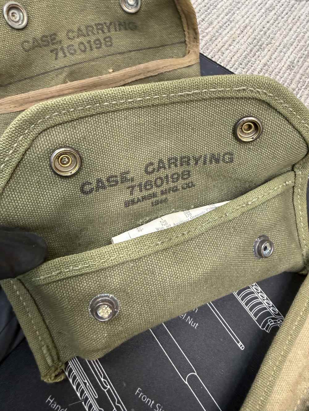 The Whole USGI Grouping ALL Go! M1 Garand Grenade  Sights Cleaning Kit -img-26
