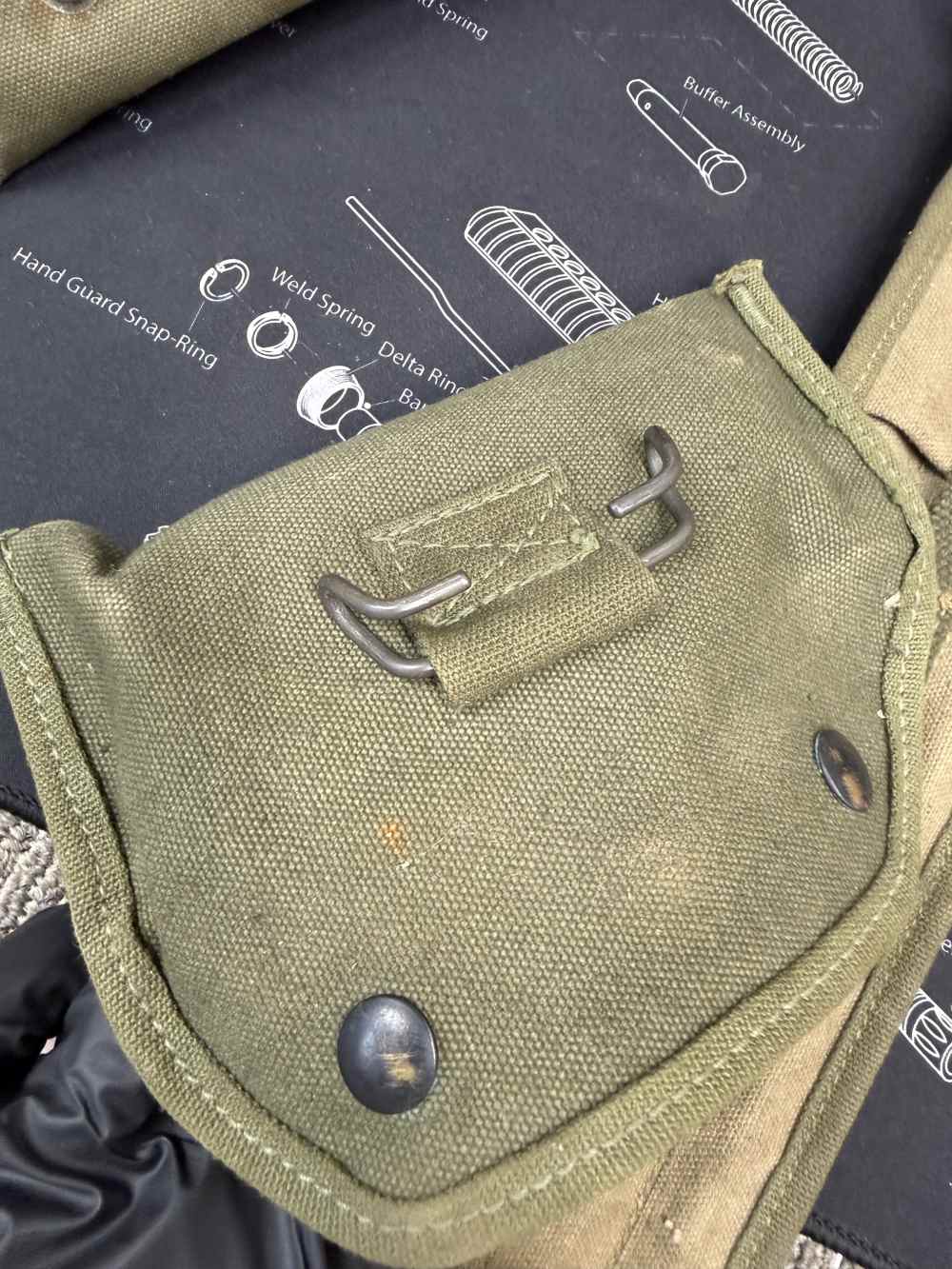 The Whole USGI Grouping ALL Go! M1 Garand Grenade  Sights Cleaning Kit -img-28