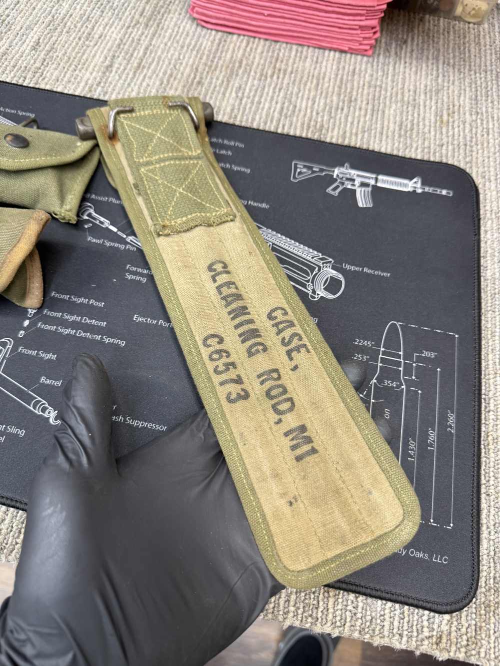 The Whole USGI Grouping ALL Go! M1 Garand Grenade  Sights Cleaning Kit -img-5