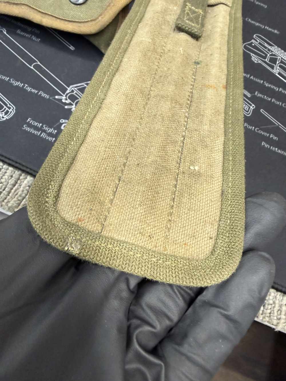 The Whole USGI Grouping ALL Go! M1 Garand Grenade  Sights Cleaning Kit -img-2