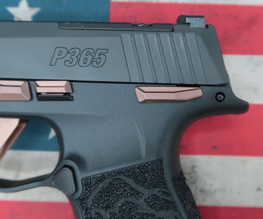 LIKE NEW Sig Sauer P365 XL Rose Comp 9mm Semi-Auto Pistol 3.1" TS-img-3