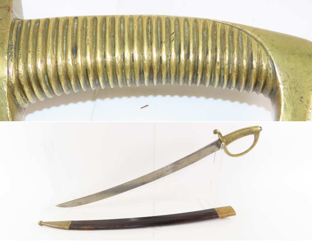 Short Sword / Light Calvary Early 19th Century FRENCH “Briquet” NAPOLEONIC-img-1