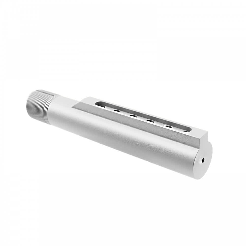 AR-15/10 Mil-Spec 6-Position Buffer Tube - CERAKOTE GLACIER SILVER-img-0