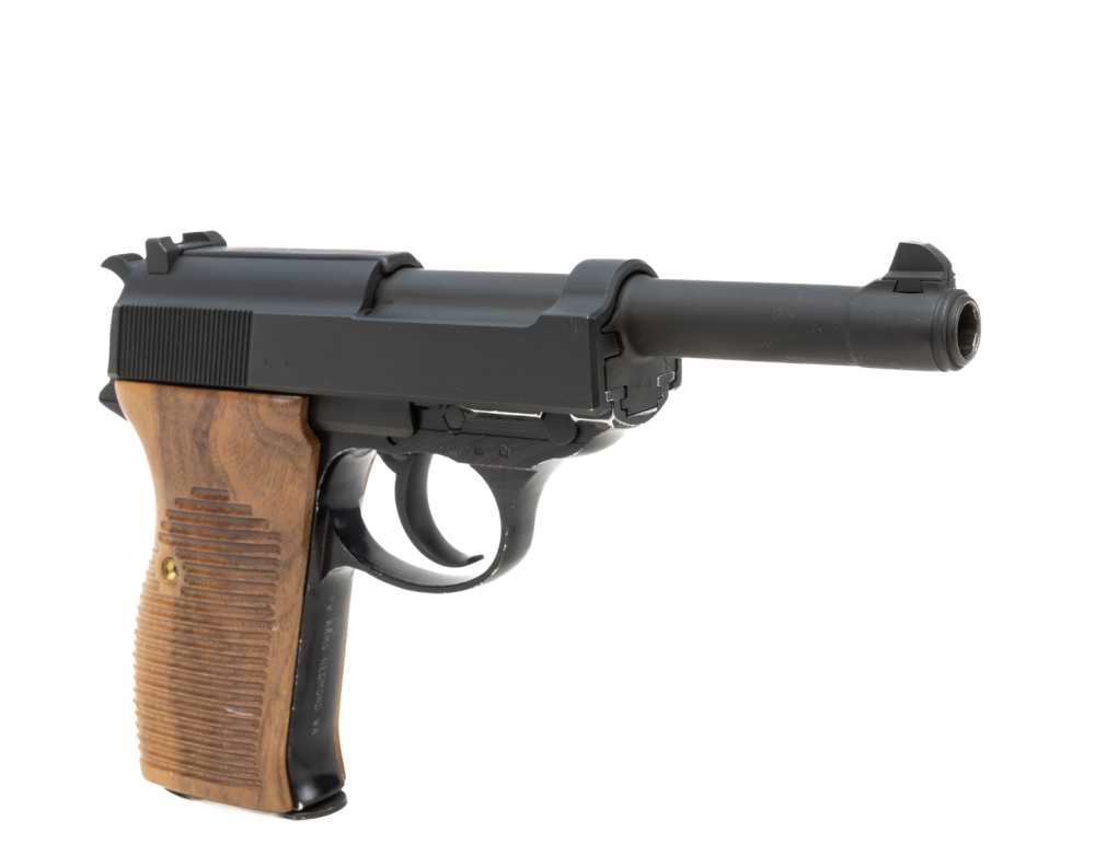 Surplus German Walther P1 9mm 8+1 DA/SA w/ Wood Grips-img-5