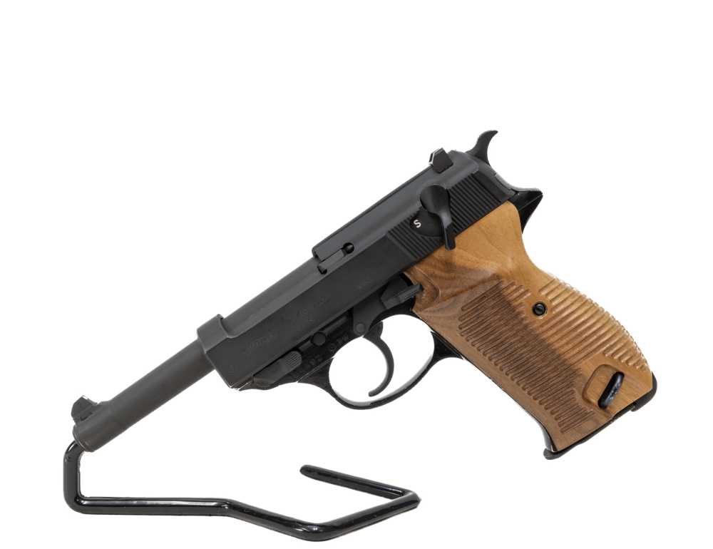 Surplus German Walther P1 9mm 8+1 DA/SA w/ Wood Grips-img-1