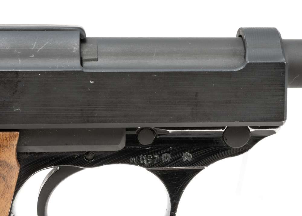 Surplus German Walther P1 9mm 8+1 DA/SA w/ Wood Grips-img-3