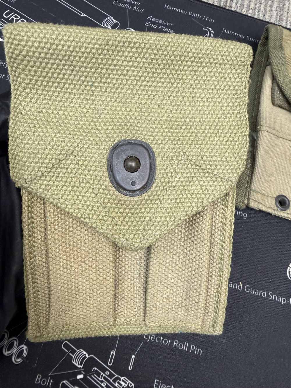 3 Very Nice USGI 1911A1 Magazine Pouches All GO! 45Acp 1911-img-4
