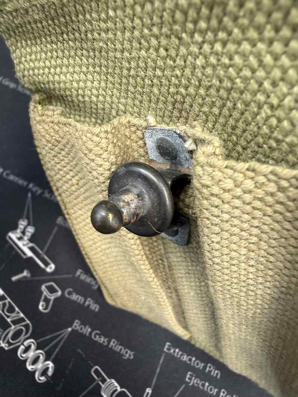 3 Very Nice USGI 1911A1 Magazine Pouches All GO! 45Acp 1911-img-3