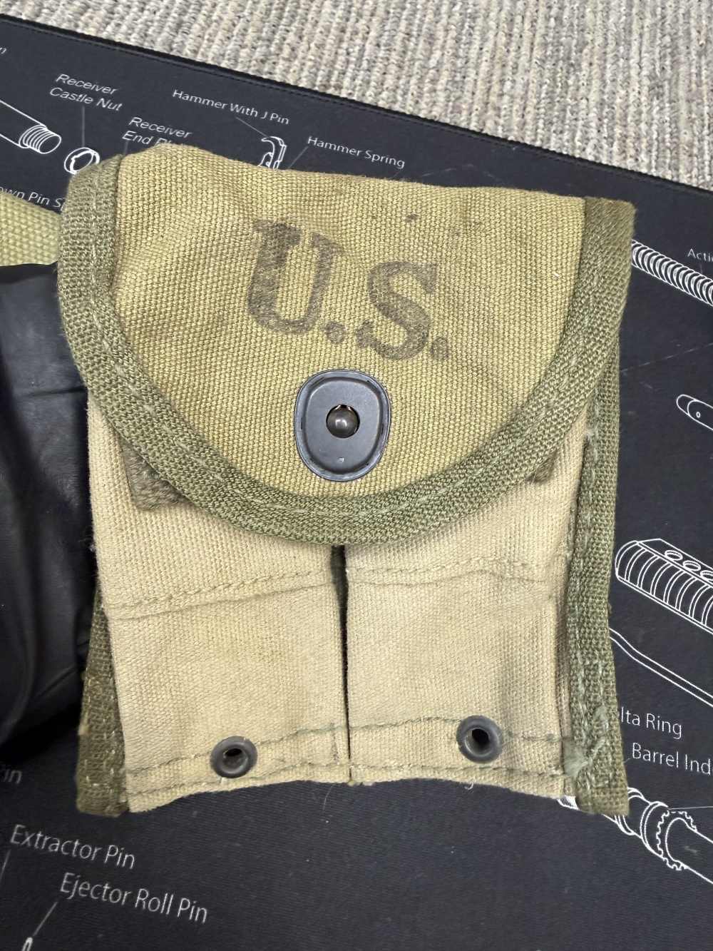 3 Very Nice USGI 1911A1 Magazine Pouches All GO! 45Acp 1911-img-7