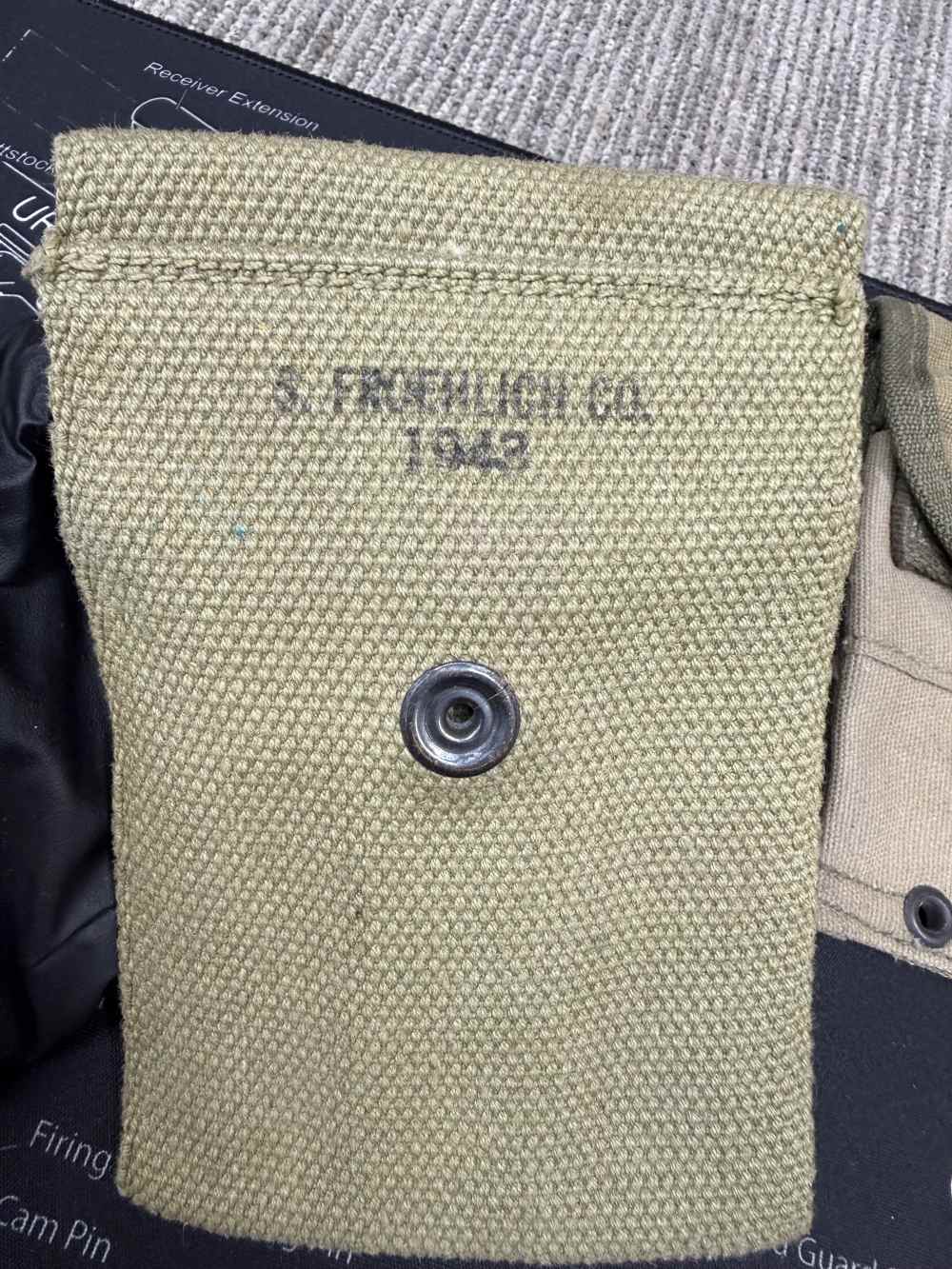 3 Very Nice USGI 1911A1 Magazine Pouches All GO! 45Acp 1911-img-5