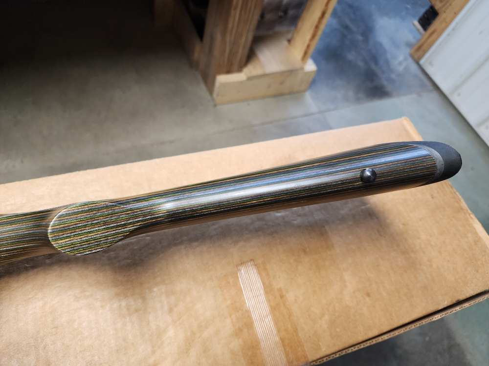 PICS! NEW RUGER M77/22 22 HORNET RIFLE 18.5 THREADED GREEN LAMINATE 77 NIB-img-23